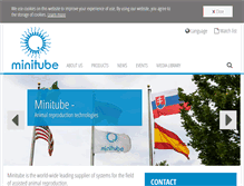 Tablet Screenshot of minitube.com